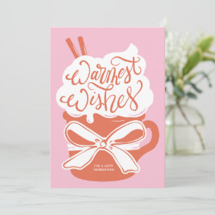 Warmste Wensen Pompoen Kruidenmok - Oranje Feestdagenkaart