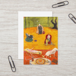 Warmte door Florine Stettheimer Visitekaartje