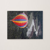 Warmte-luchtballonvaren over de Mara Legpuzzel (Horizontaal)