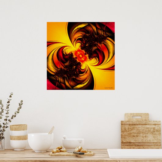 Warmte Poster (Keuken)