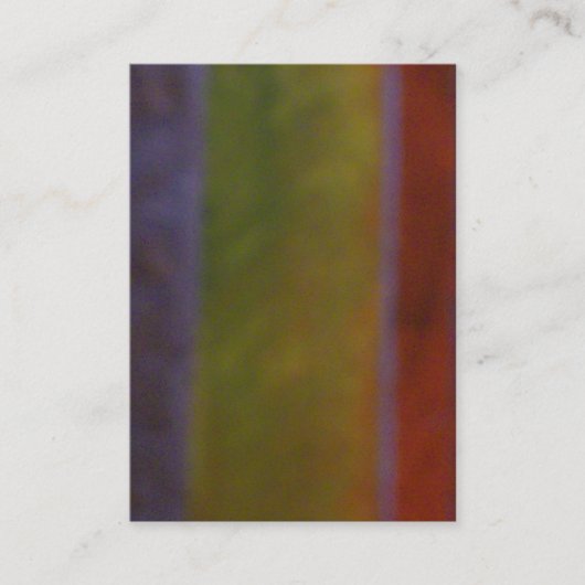 WARMTE VISITEKAARTJE (Voorkant)