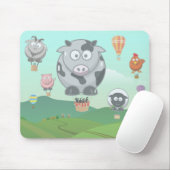 Warmteballonvaarders Muismat (Met muis)