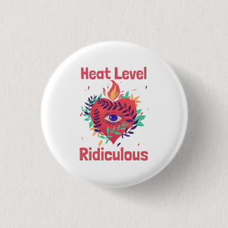 Warmteniveau Ridiculous Curry Liefhebber Ronde Button 3,2 Cm