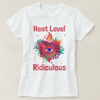Warmteniveau Ridiculous Curry Liefhebber T-shirt