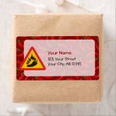 Warmtepepergevarenbord Etiket (Insitu)