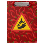 Warmtepepergevarenbord Klembord (Voorkant)