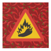 Warmtepepergevarenbord Kubus (Voorkant)