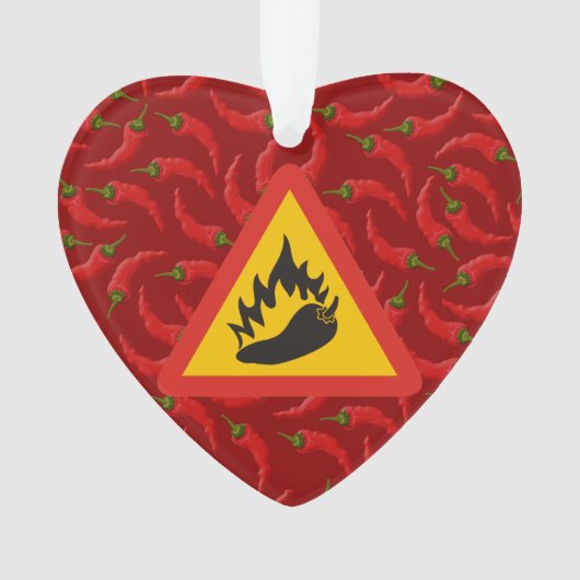 Warmtepepergevarenbord Ornament (voorkant)