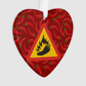 Warmtepepergevarenbord Ornament (voorkant)