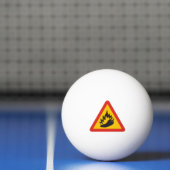 Warmtepepergevarenbord Pingpongballen (Net)