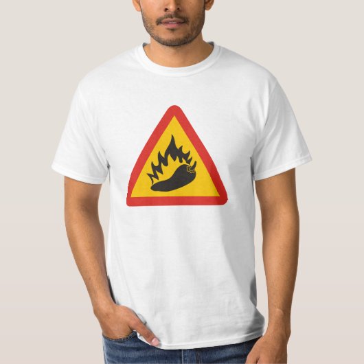 Warmtepepergevarenbord T-shirt (Voorkant)