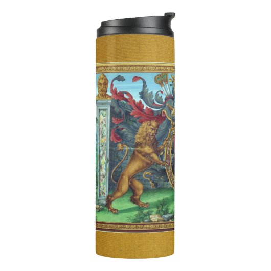 Warmtethermisch kleed thermosbeker (Gedraaid links)