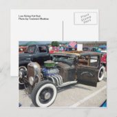 Warmteweg met laag profiel briefkaart (Voorkant / Achterkant)