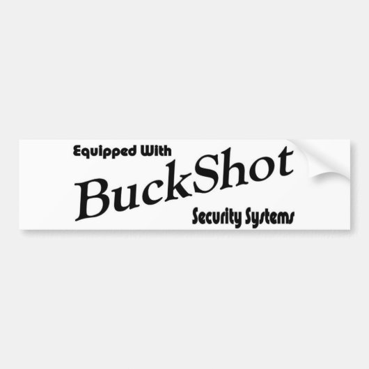 Warn Car Theven Bumpersticker (Voorkant)