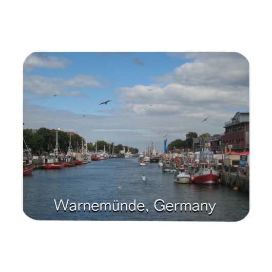 Warnemunde, Allemagne Magnet (Horizontal)