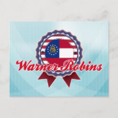 Warner Robins, GA Briefkaart (Voorkant)