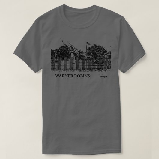 Warner Robins Georgia TShirt 5 (Design devant)