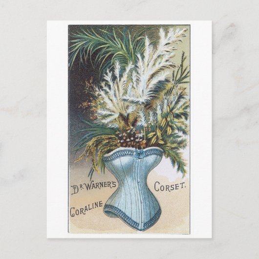 Warner's corset briefkaart (Voorkant)