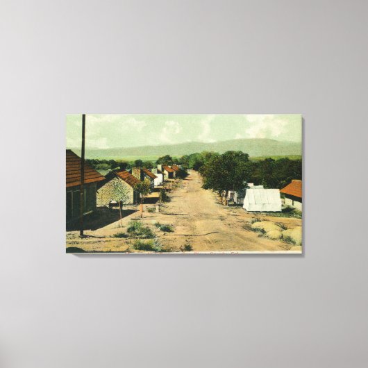 Warners Hot Springs ViewSan Diego County, CA Canvas Afdruk (Voorkant)