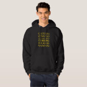 Warning can talk about Climbing for hours Rock Cli Hoodie (Voorkant volledig)