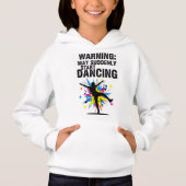 Warning: May Suddenly Start Dancing design (Voorkant)