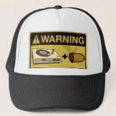 Warning: Music Studio Party Trucker Pet (Voorkant)