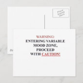 WARNING.pdf Briefkaart (Voorkant / Achterkant)