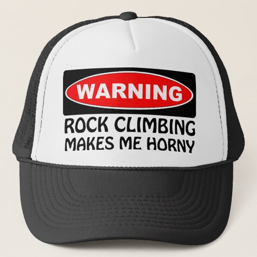Warning Rock climate maakt me Horny Pet (Voorkant)