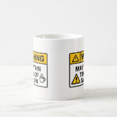 Warning: Sarcasm Inside – Office Mug Koffiemok (Center)