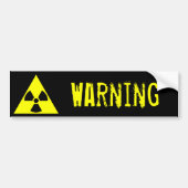 Warning-spectrum Bumpersticker (Voorkant)