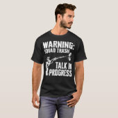 Warning Squad Trash Trap Shooting Clay T-shirt (Voorkant volledig)