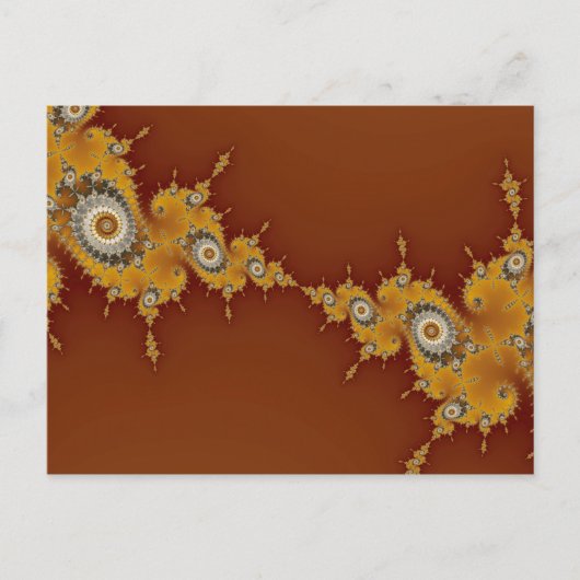 Warp - Fractal Briefkaart (Voorkant)