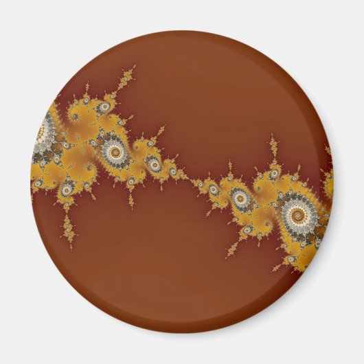 Warp - fractal magneet (Voorkant)