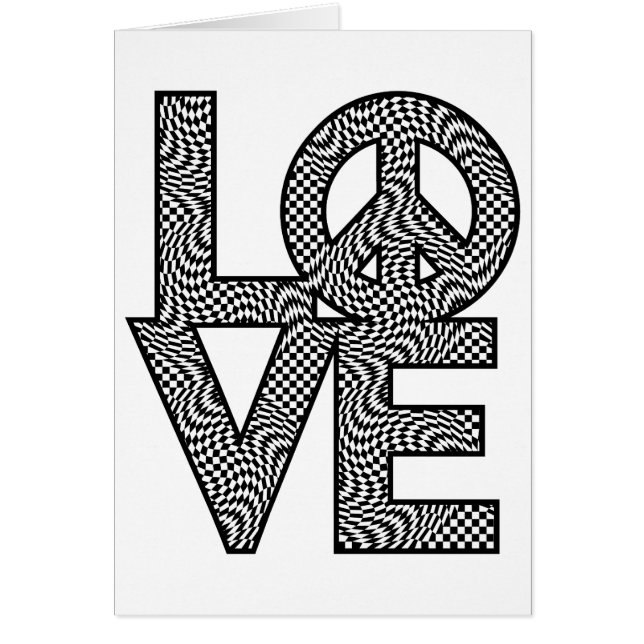 Warp LOVE=Peace controleren (Voorkant)