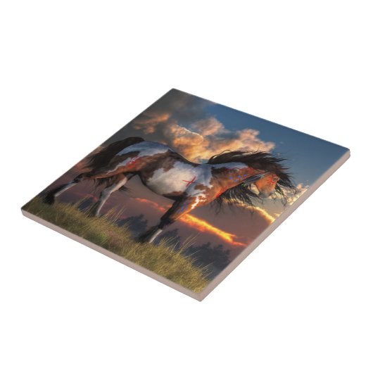 Warpaard Tegeltje (Zijkant)