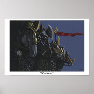 Warpaarden Poster
