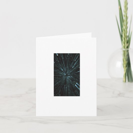 warpspeed Sticker Kaart (Voorkant)