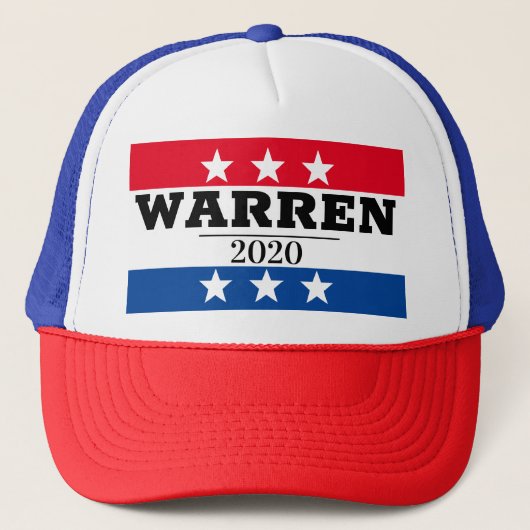 Warren 2020 trucker pet (Voorkant)