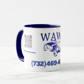 Warren Auto Wreckers Coffee Mug Rm (Devant gauche)