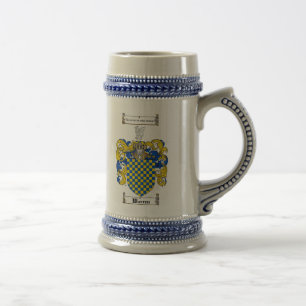 Warren Coat of Arms Stein Bierpul