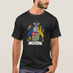 Warren Coat of Arms Warren Family Crest T-shirt