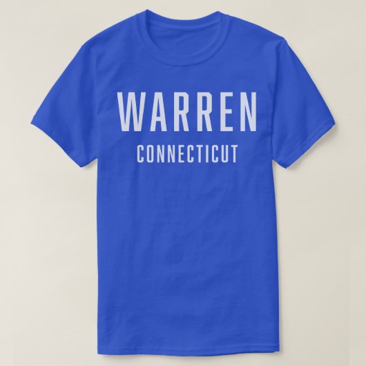 Warren Connecticut TShirt (Design devant)