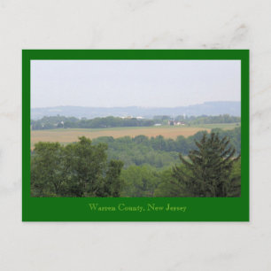 Warren County, New Jersey Briefkaart