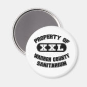 Warren County Sanitarium Producten Magneet (Voorkant / Achterkant)