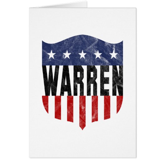 WARREN étoiles et rayures (Devant)