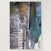 Warren Falls Vermont. Puzzle (Vertical)
