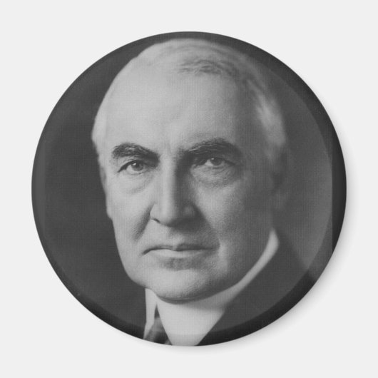 Warren G. Harding 29 Magneet (Voorkant)