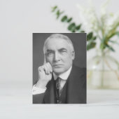 Warren G. Harding Briefkaart (Staand voorkant)
