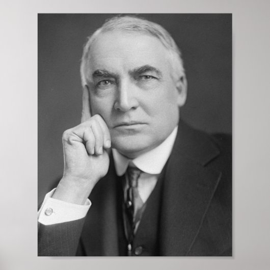 Warren G. Harding Poster (Voorkant)