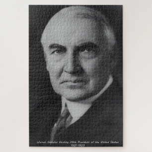 Warren Gamaliel Harding 29e Amerikaanse President Legpuzzel